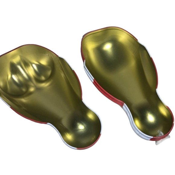 Christmas Santa Shaped Tin Gift Package Box Roly Poly EMPTY - Picture 6 of 6